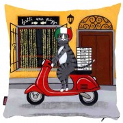 Kedili Yastık Kılıfı-120